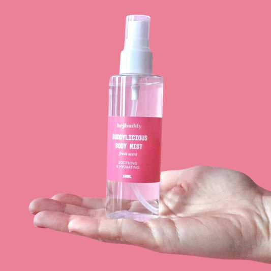 Buddylicious Body Mist - rauhoittava suihke sokeroinnin jälkeen 100ml