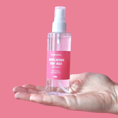 Buddylicious Body Mist - rauhoittava suihke sokeroinnin jälkeen 100ml
