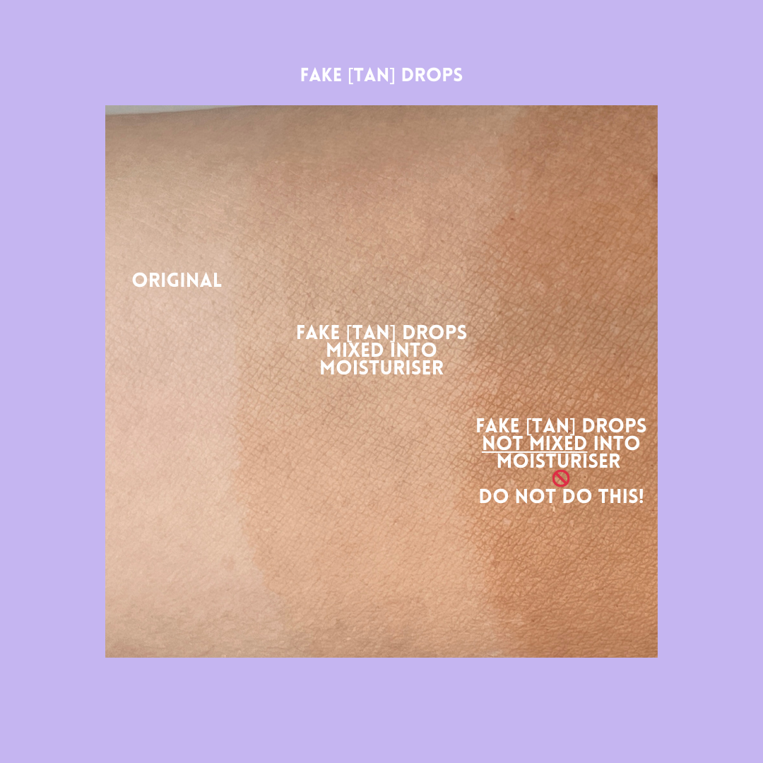 Fake [Tan] Drops 30ml - ruskettavat tipat voiteen sekaan kasvoille ja vartalolle