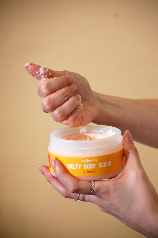 Salty Body Scrub [Mango] - öljypohjainen suolakuorinta vartalolle