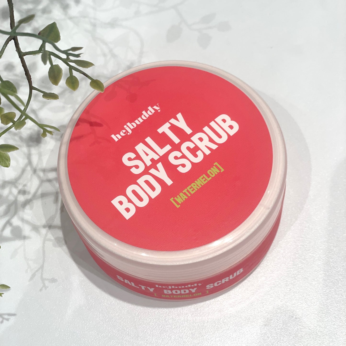 Salty Body Scrub [Watermelon] - salt scrub for the body